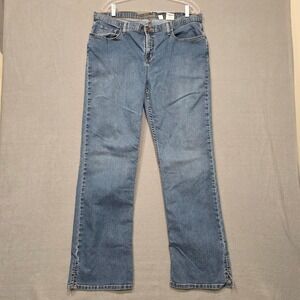 Cruel Girl Relaxed Womens‎ Size 19 Long Denim Bootcut Blue Jeans